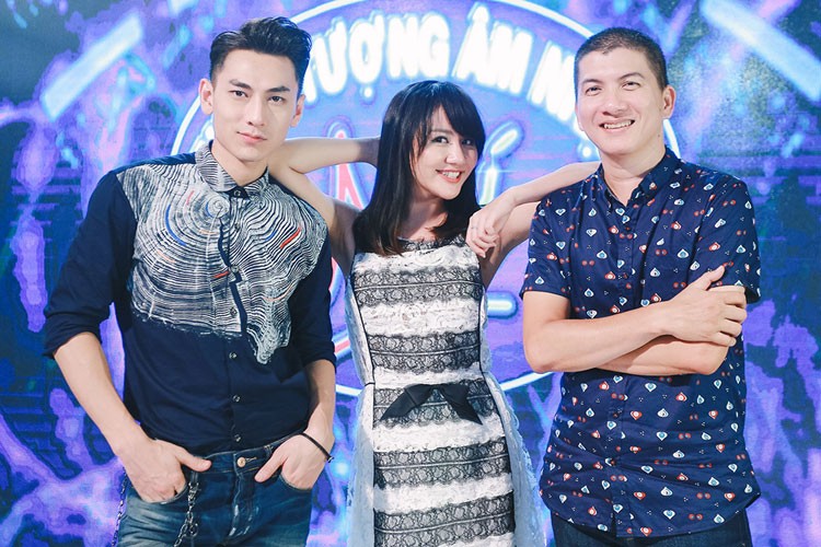 Van Mai Huong tre trung cung Isaac di cham Vietnam Idol Kids